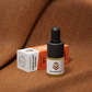 helichrysum essential oil with blanket background