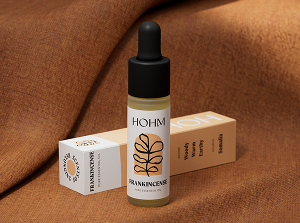 Hohm Frankincense Essential Oil - Natural, Pure Essential Oil for Your Home Diffuser - 15 ml